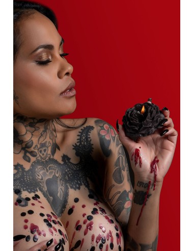 Set 2 bougies rose Bondage - Taboom